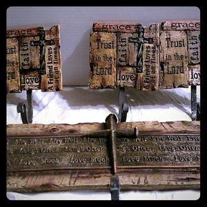 Hobby lobby Religious wall hangings with hooks